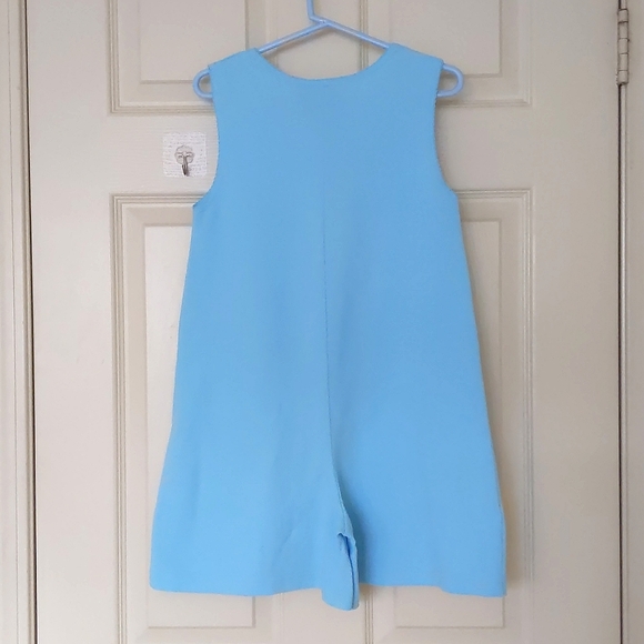 NWOT. Jumpsuits with multi color embroidered flowers and pockets. - Picture 2 of 5